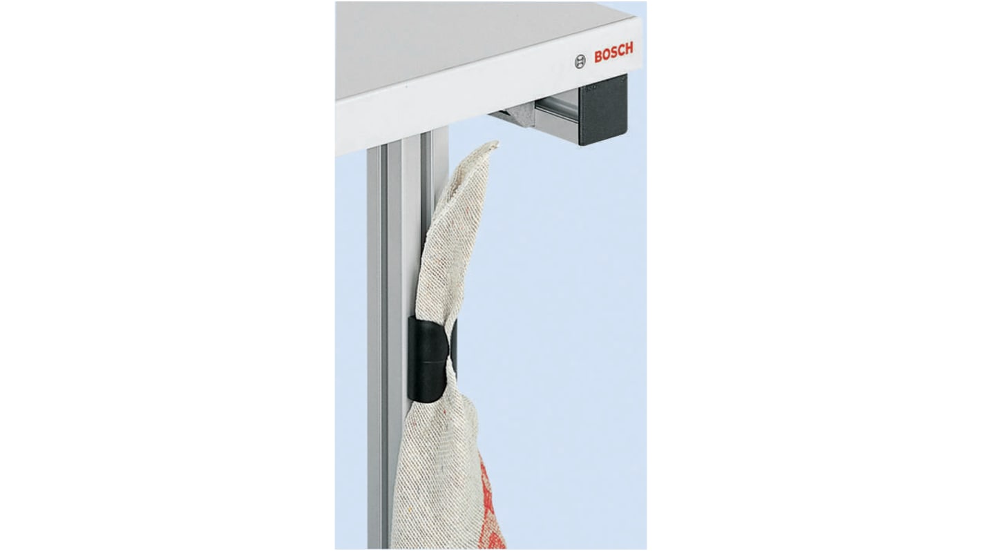 Bosch Rexroth Kunststoff Tuchhalter, Strebenprofil-System