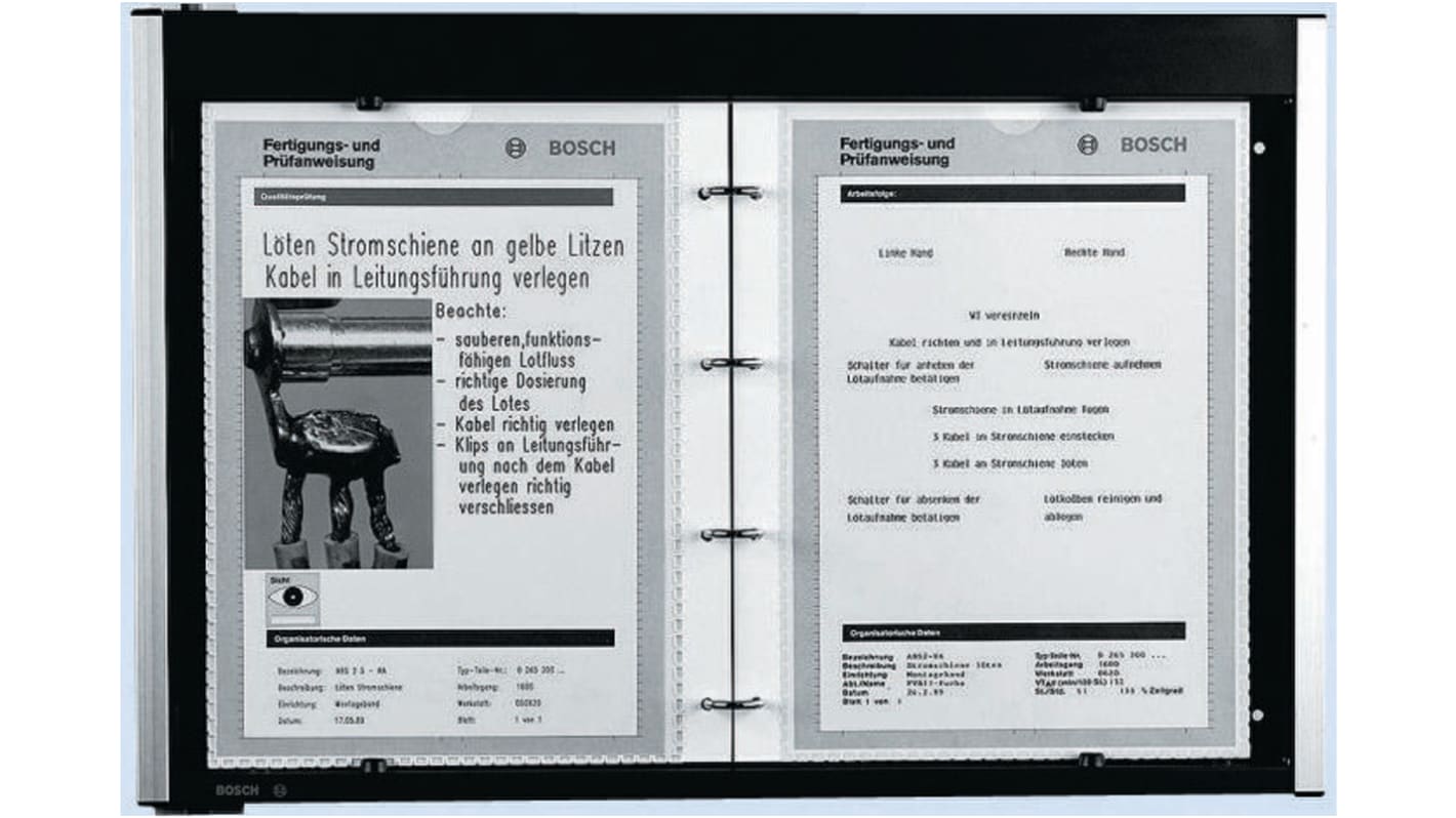 Placa de información, Bosch Rexroth