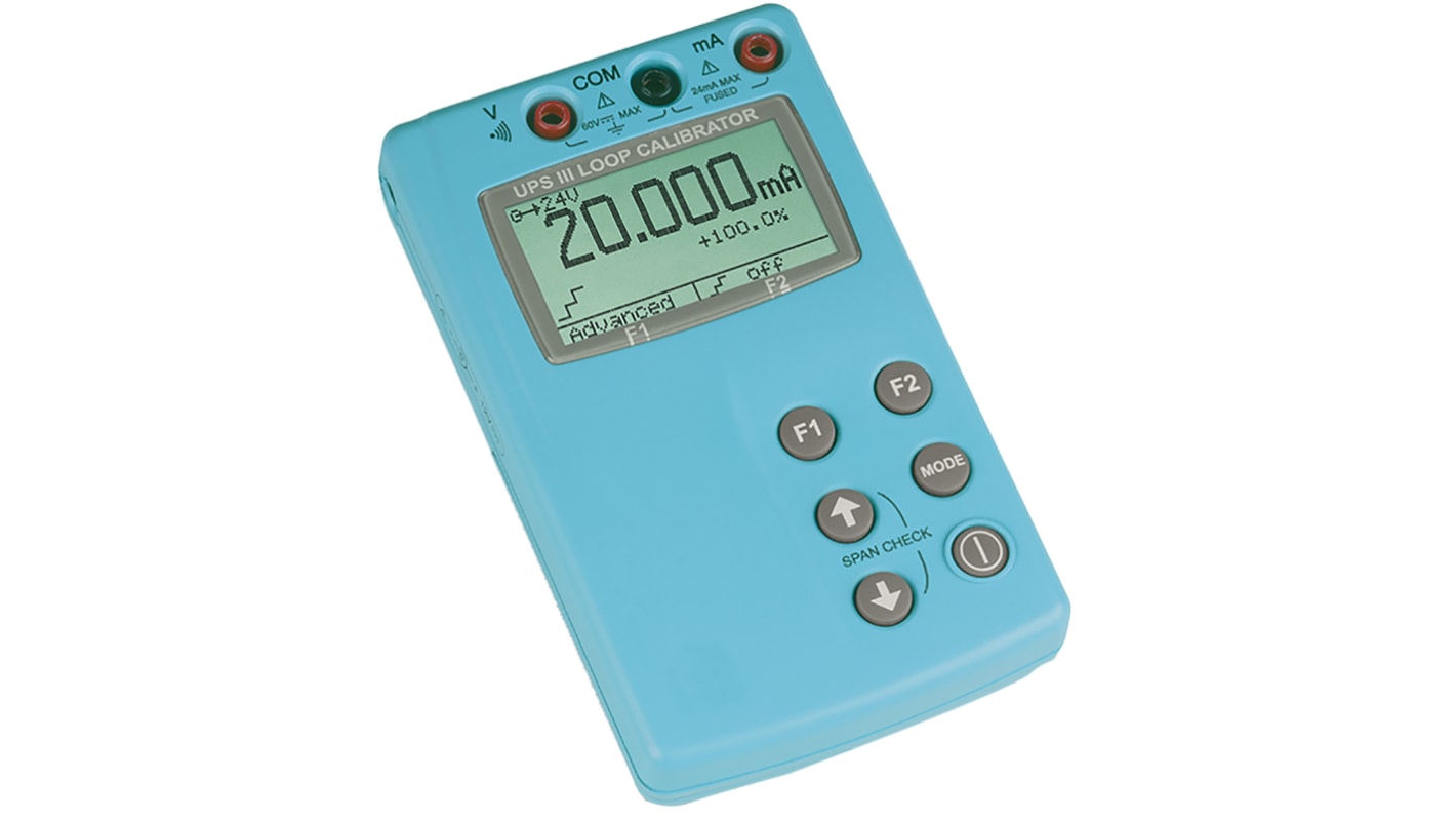 Druck UPS-III, 24mA Loop Calibrator - UKAS Calibration