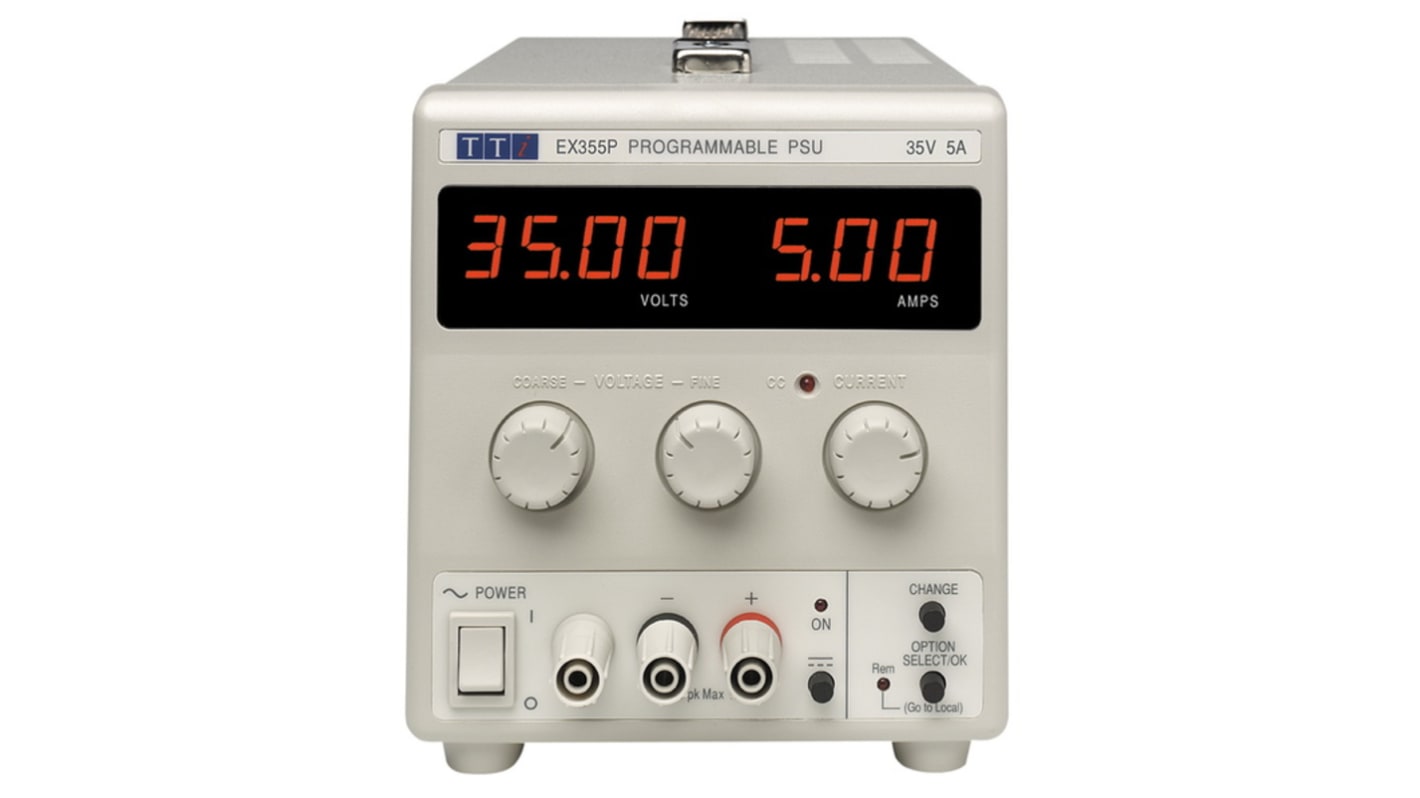 Aim-TTi EX-R Series Digital Bench Power Supply, 0 → 35V, 0 → 5A, 1-Output, 175W - RS Calibrated