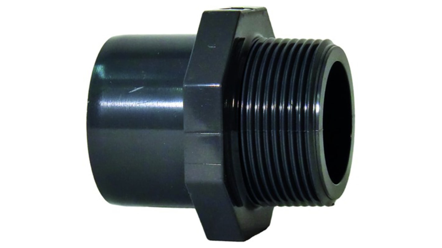 721910558 | Georg Fischer Straight Adapter PVC Pipe Fitting | RS