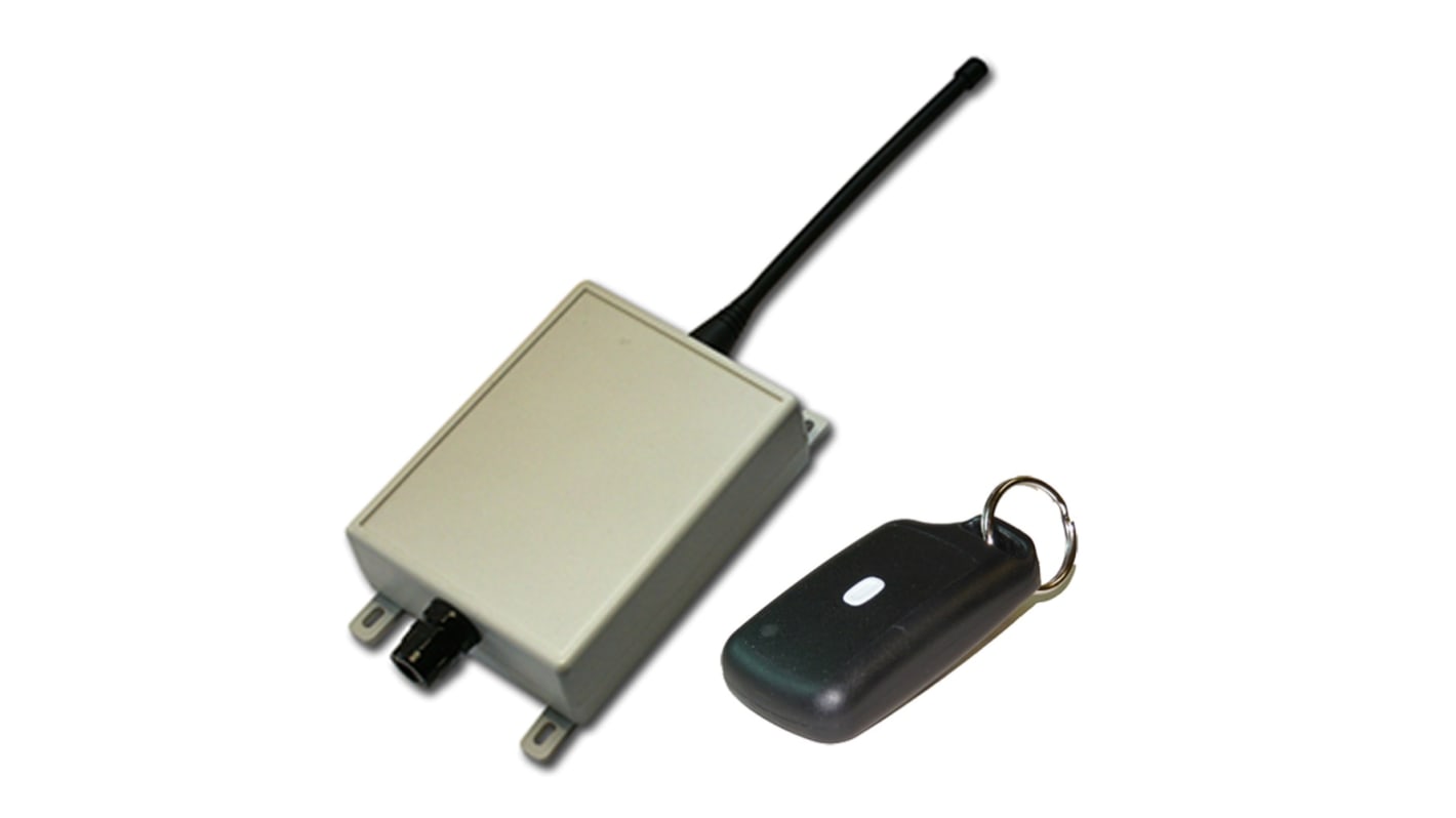 Sistema de interruptor a distancia RF Solutions 118C1A, Transmisor, 433.92MHZ, AM