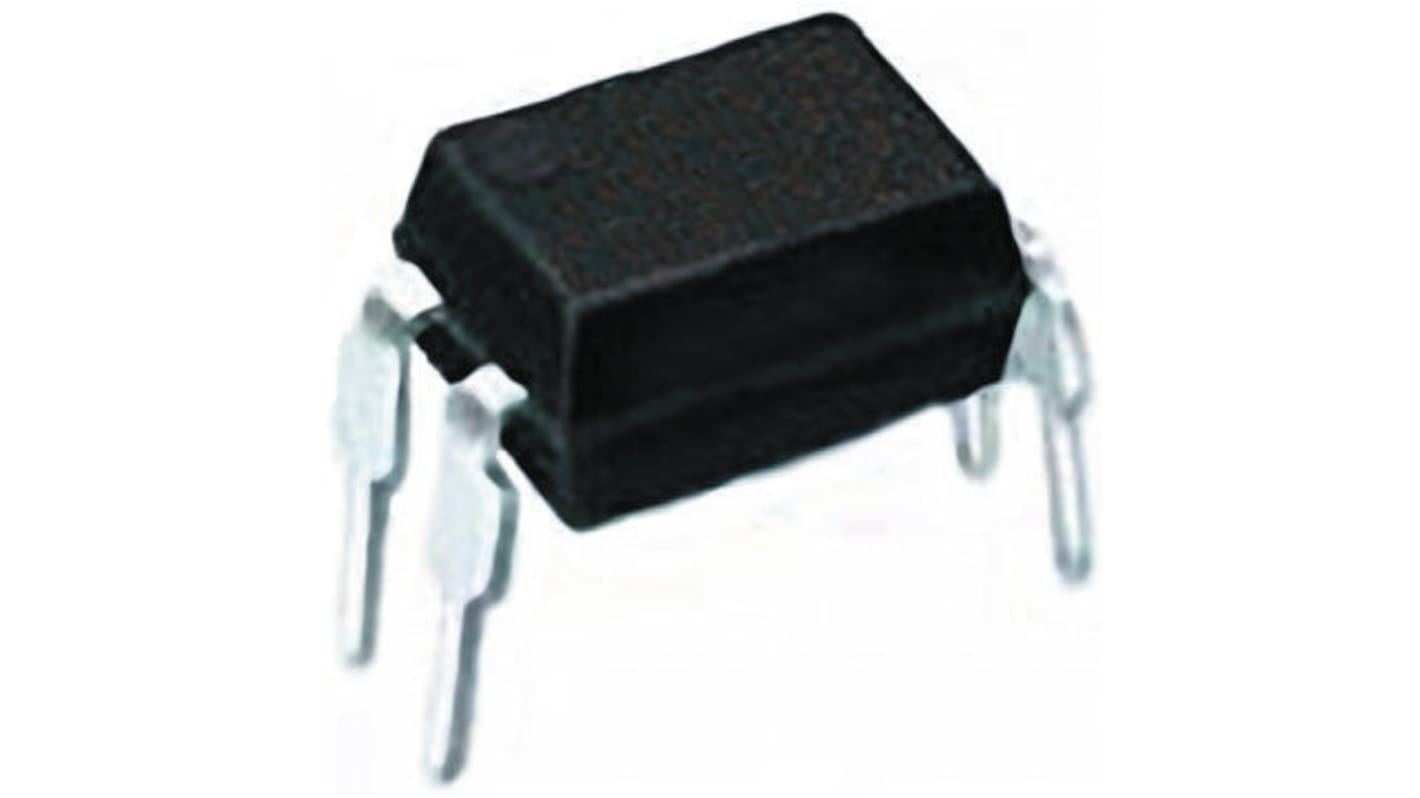 Vishay, VO615A-4 DC Input Phototransistor Output Optocoupler, Through Hole, 4-Pin DIP