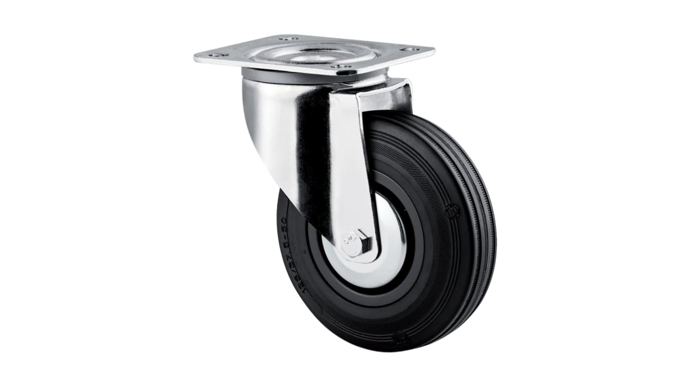 Tente Swivel Castor Wheel, 135kg Capacity, 160mm Wheel