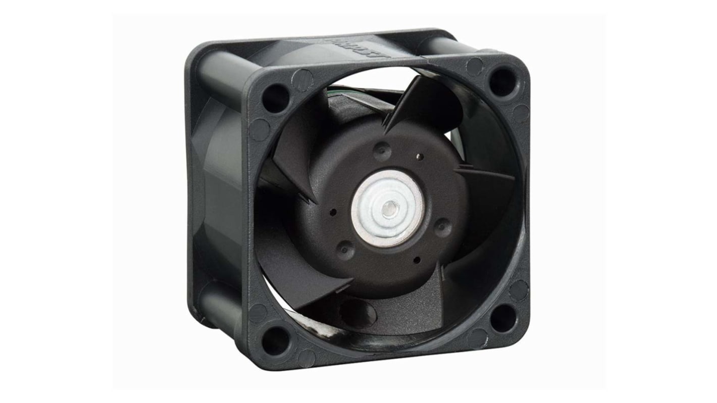 Ventilateur axial 400 ebm-papst 12 V dc, 24m³/h, 40 x 40 x 25mm, 3.25W