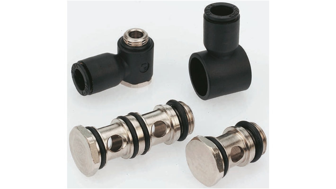 Legris LF3000 Series Banjo Threaded-to-Tube Adaptor, Threaded-to-Tube Connection Style