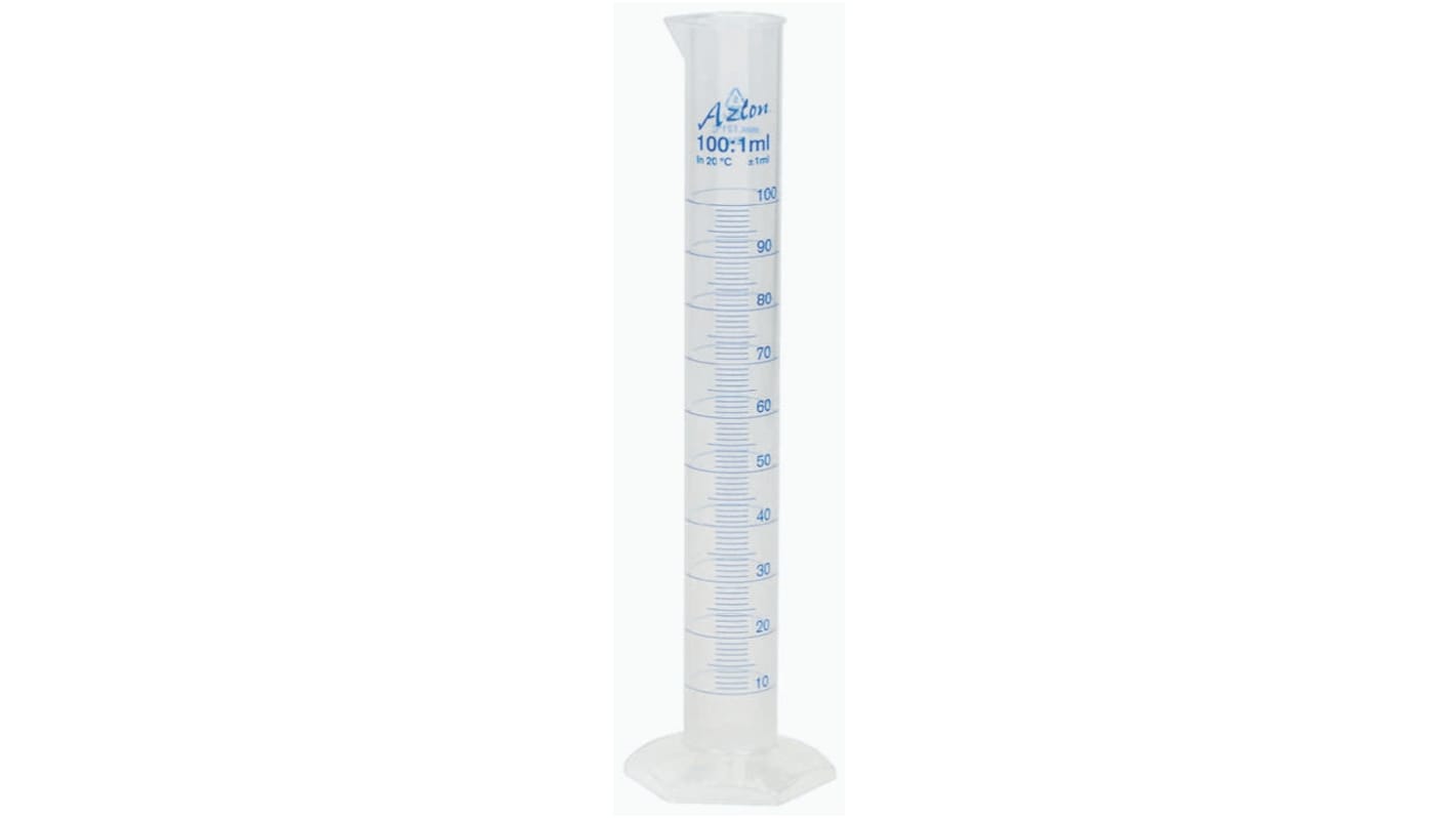 RS PRO PP Graduated Cylinder, 2L