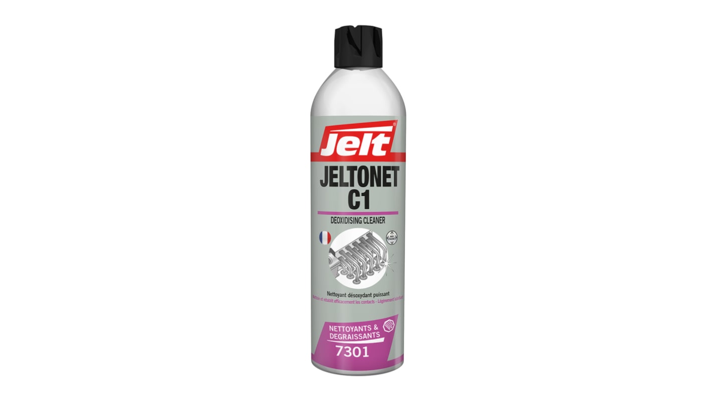 Nettoyant contacts Jelt Jeltonet C1, Aérosol 650 ml pour Alternateurs, relais, capteurs, interrupteurs et variateurs