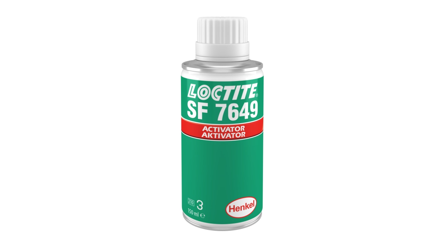 Activador de adhesivos , Loctite 7649, Aerosol, para Juntas, retención, sellador de roscas, bloqueador de roscas, 150 ml