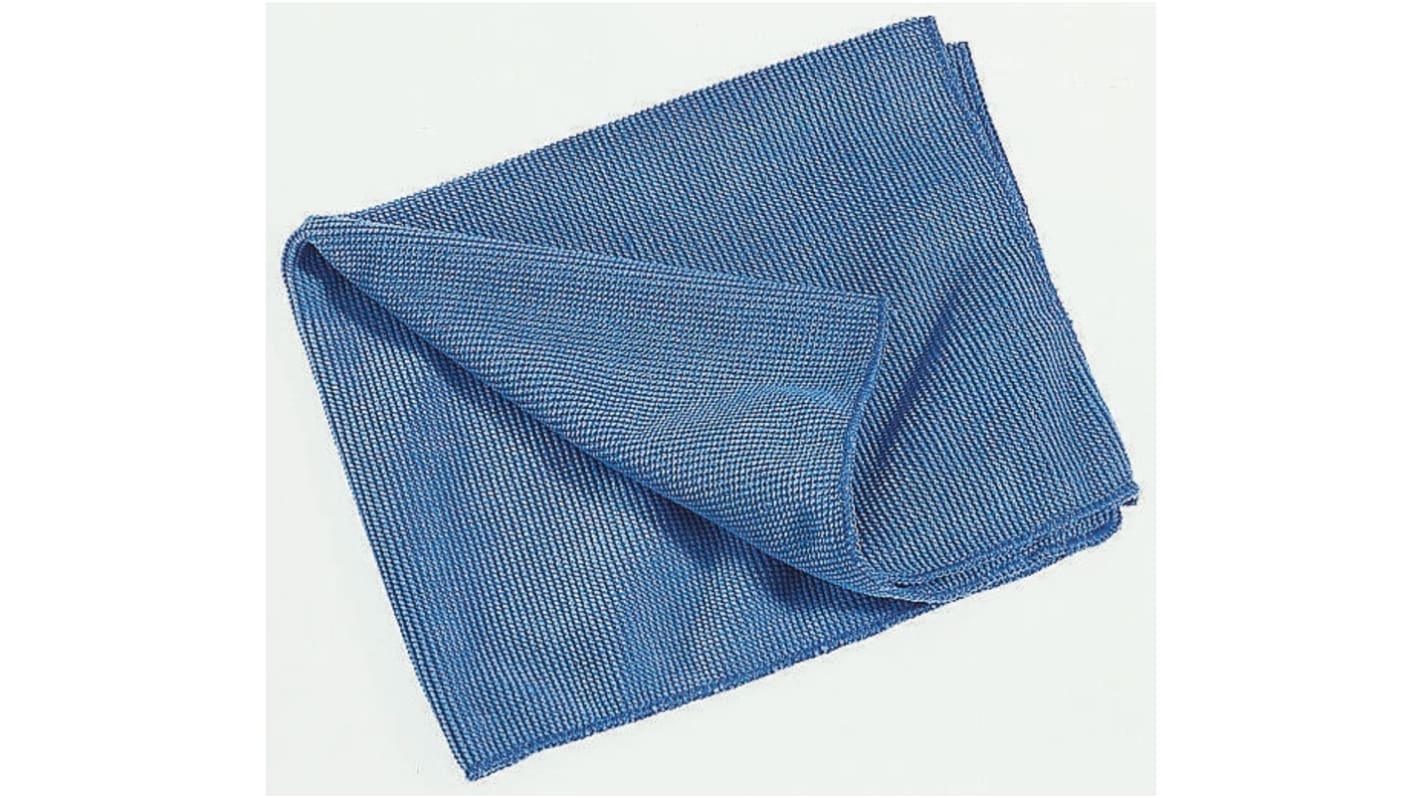 3M Scotch-Brite Blue Cotton Cloths for General Cleaning, Polishing, Dry Use, Pack of 5, 320 x 360mm, Repeat Use