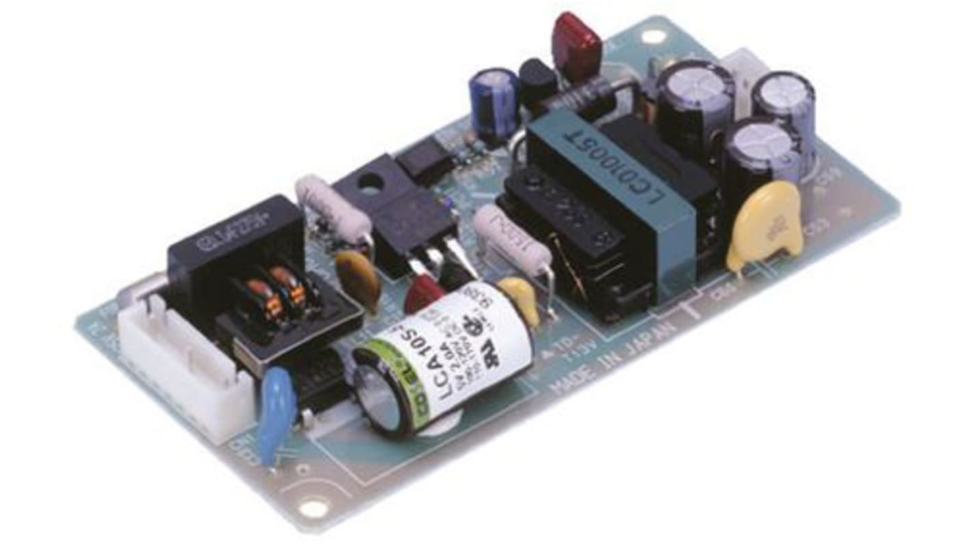 Cosel Embedded Switch Mode Power Supply SMPS, LCA10S-12, 12V dc, 900mA, 10.8W, 1 Output, 110 → 170 V dc, 85