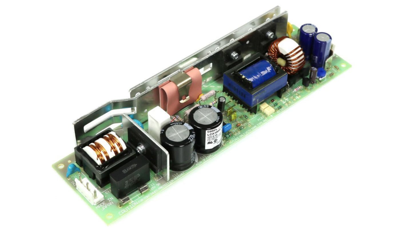 Cosel Embedded Switch Mode Power Supply SMPS, LCA100S-24, 24V dc, 4.3A, 103W, 1 Output, 110 → 170 V dc, 85