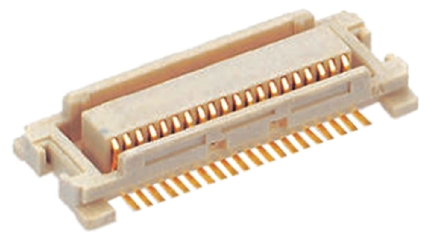 Molex SlimStack Series Straight Surface Mount PCB Header, 22 Contact(s), 0.5mm Pitch, 2 Row(s)