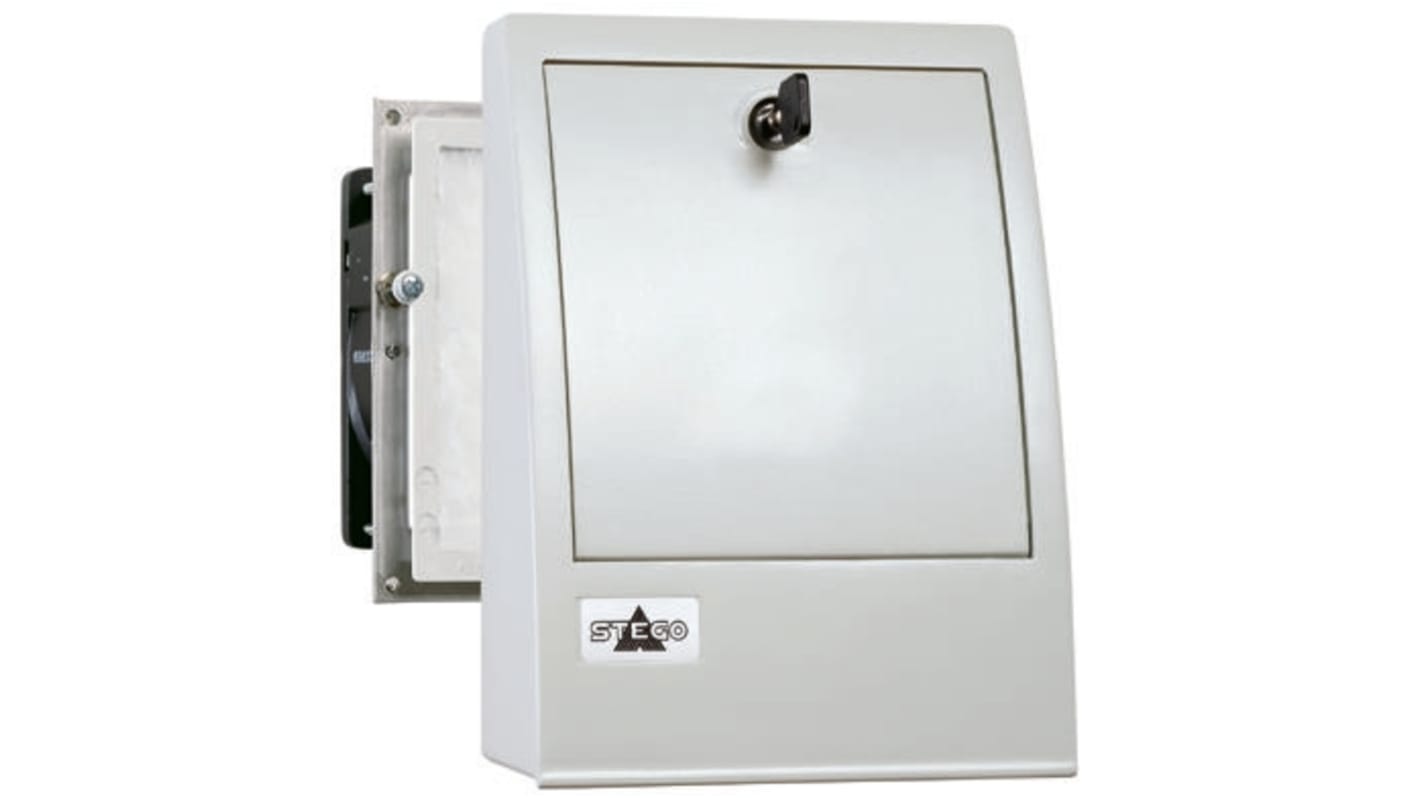 STEGO AC Filterlüfter, 40dB, 120 V ac, 15W, 23m³/h, 224 x 165mm, IP55