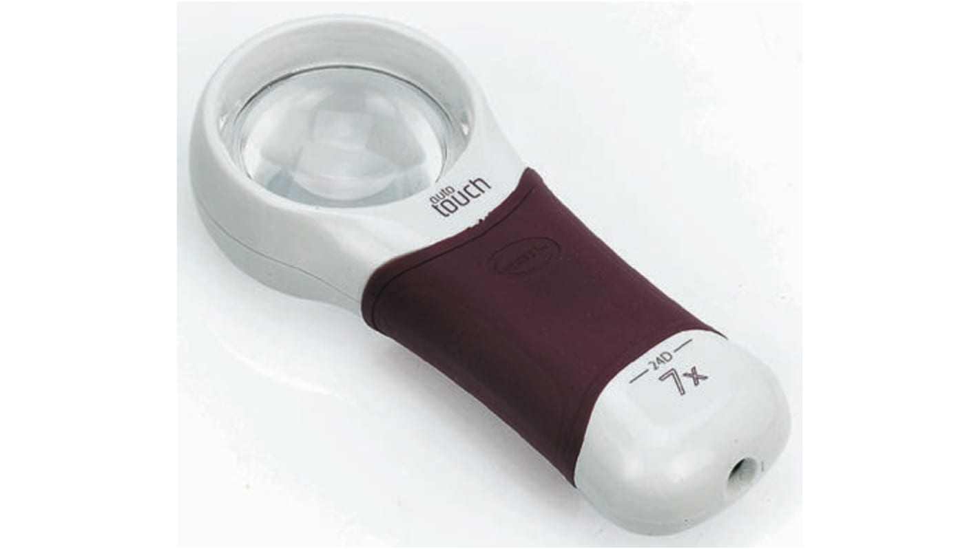 8147/05 Coil Illuminated Magnifier, 7 x Magnification RS