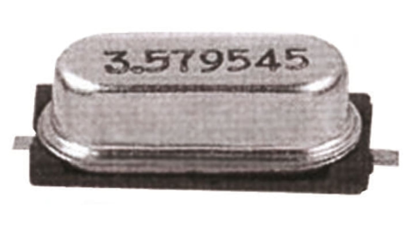 RALTRON Crystal, ±50ppm, 2-Pin HC-49-US SMD AS-6.000-18-SMD