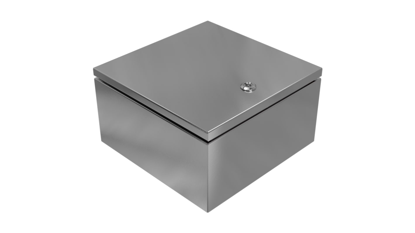 Caja de pared Rose Stainless Steel Enclosures de Acero Inoxidable Sin Pintar, , 260 x 300 x 167mm, IP66