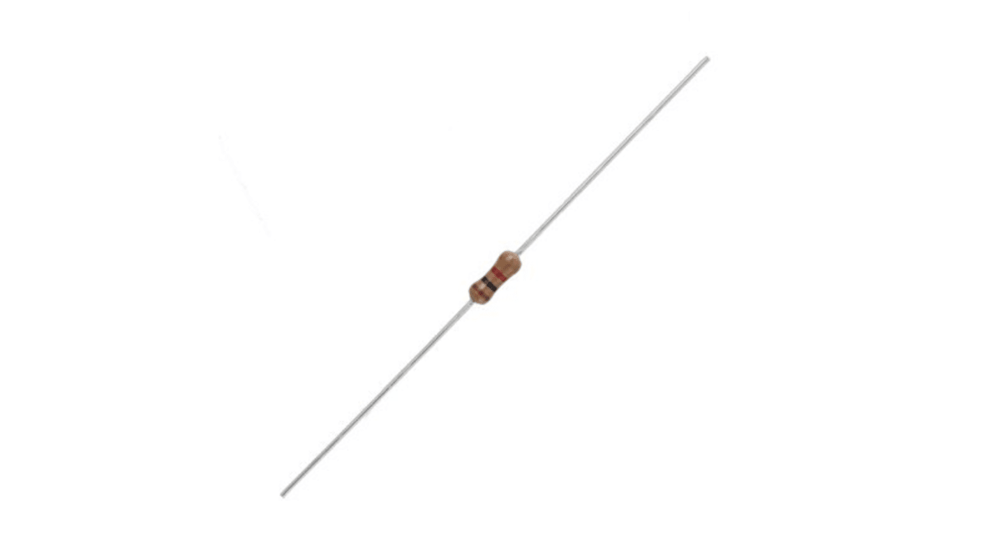 KOA 100Ω Carbon Film Resistor 0.25W ±5% CF1/4C101J