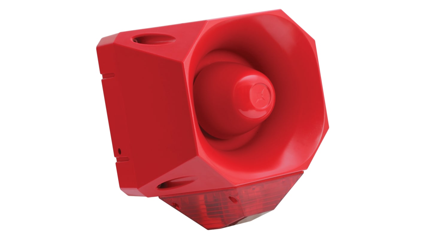 Eaton Series Red Sounder Beacon, 230 V ac, IP66, Wall Mount, 120dB at 1 Metre