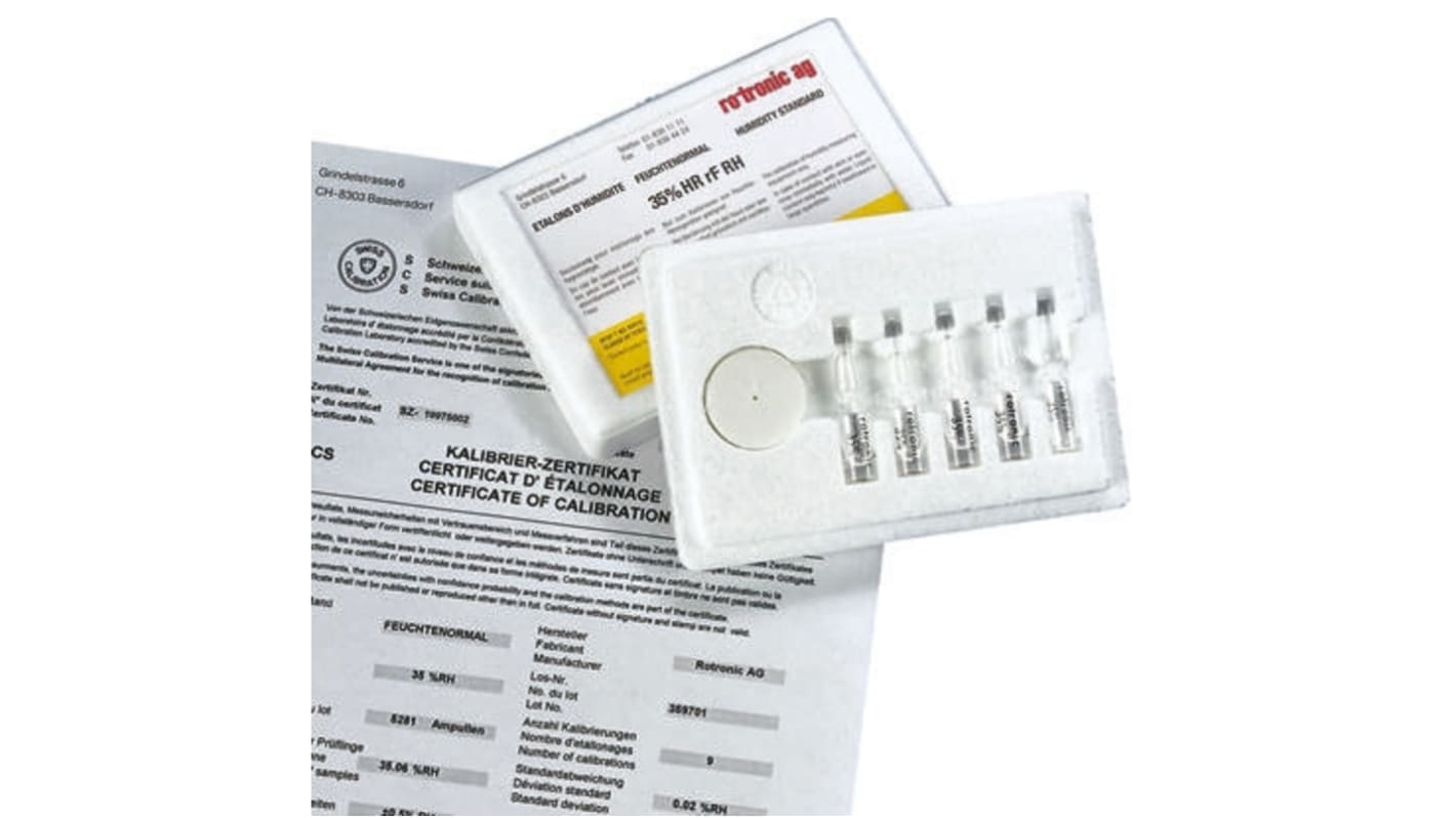 Rotronic Instruments, Kapsel Hygrometer-Sonde für SCS-Feuchtigkeitsstandard und -Kalibrierungsgerät