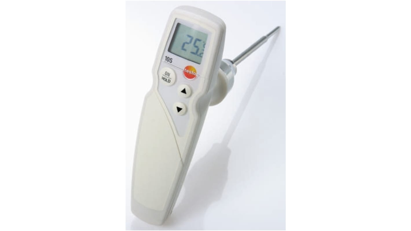 Thermomètre numérique Testo 105, Etalonné RS