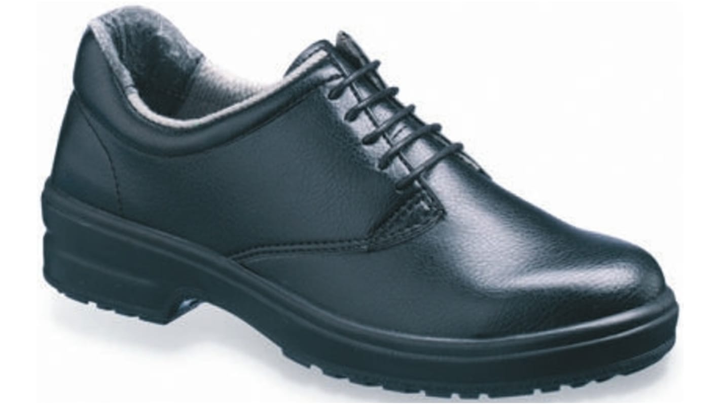 Sterling Safety Wear Black Steel Toe Capped Women's Safety Shoes, UK 6