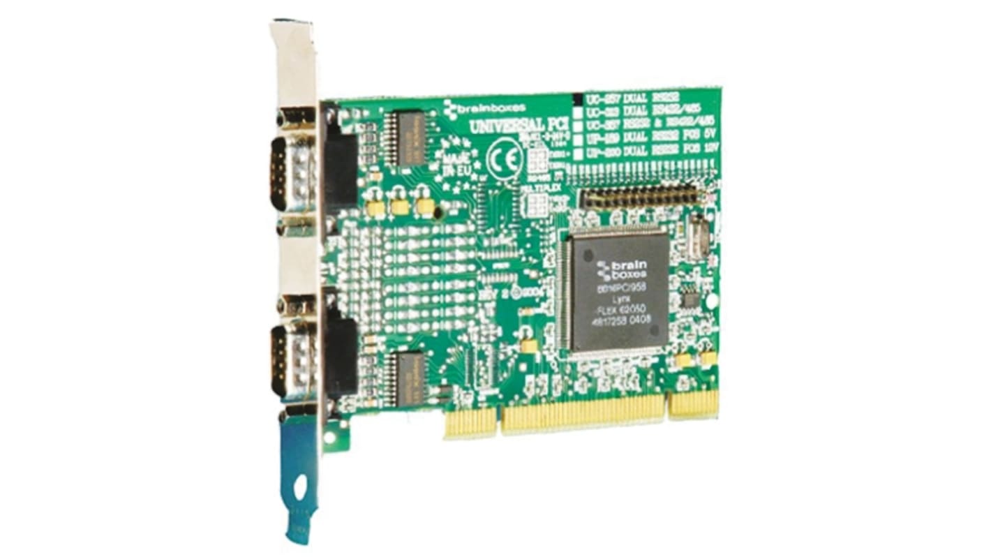 UC257F Brainboxes 2 Port PCI RS232 Serial Card RS