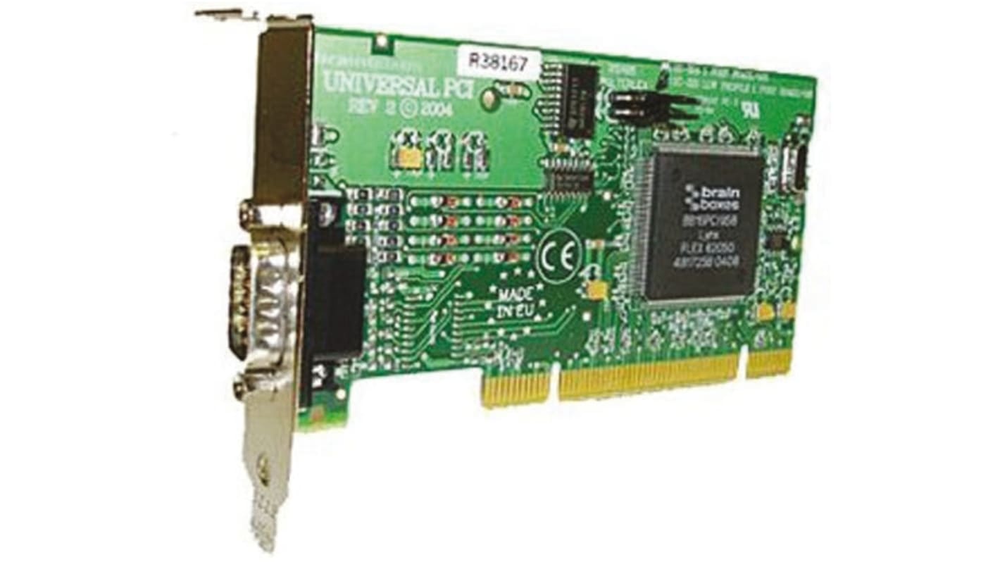 Brainboxes PCI Erweiterungskarte Seriell, 1-Port RS422, RS485 921.6Kbit/s 128 B