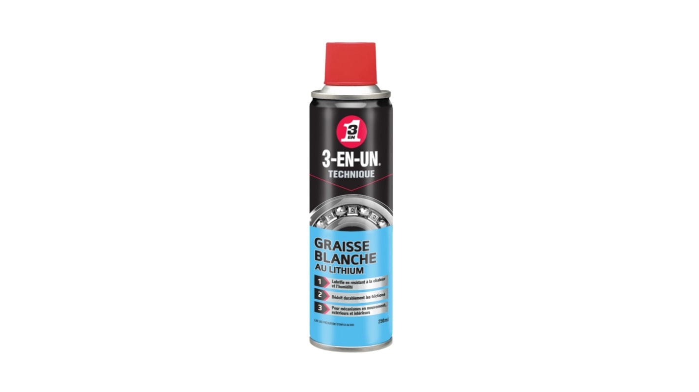 Graisse 3-In-One Lithium 3-EN-UN, Aérosol de 250 ml