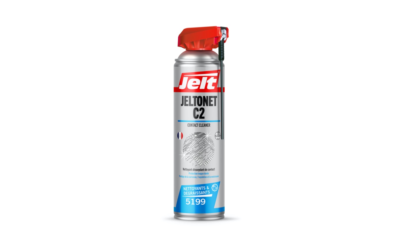 Nettoyant pour contacts électriques Jelt JELTONET C2, Aérosol 650 ml pour Boutons, glissières, commutateurs