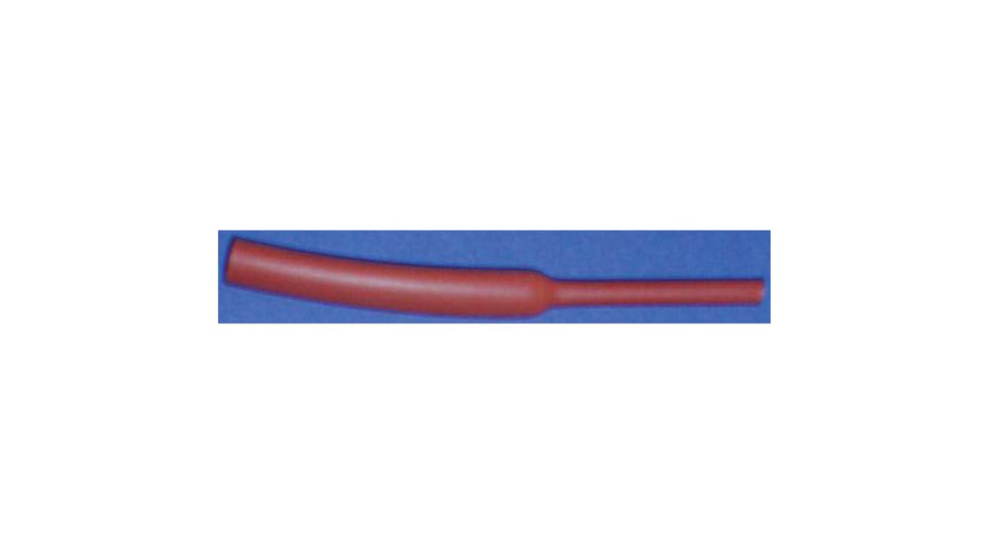 RS PRO Heat Shrink Tubing, Brown 9.5mm Sleeve Dia. x 1.2m Length 2:1 Ratio