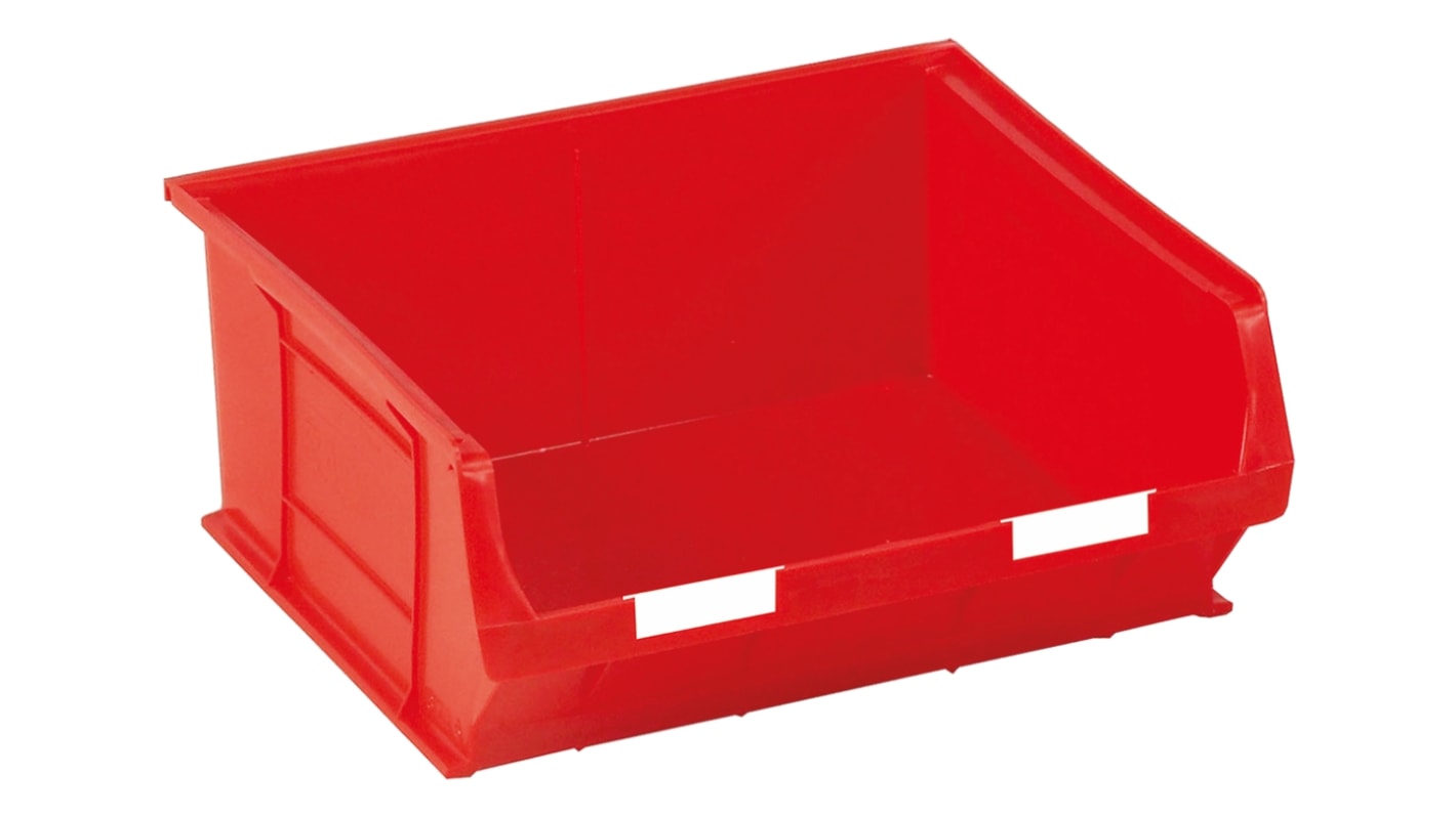 Contenitore RS PRO Colore rosso PP, 180mm x 419mm x 376mm