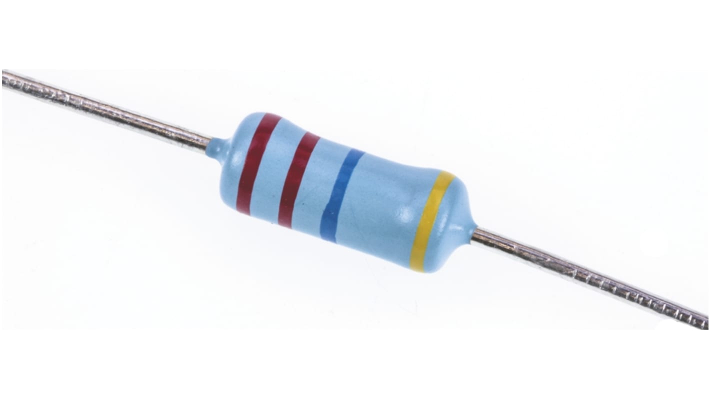 Vishay 22MΩ Metal Glaze Resistor 0.5W ±5 VR37000002205JA100 RS