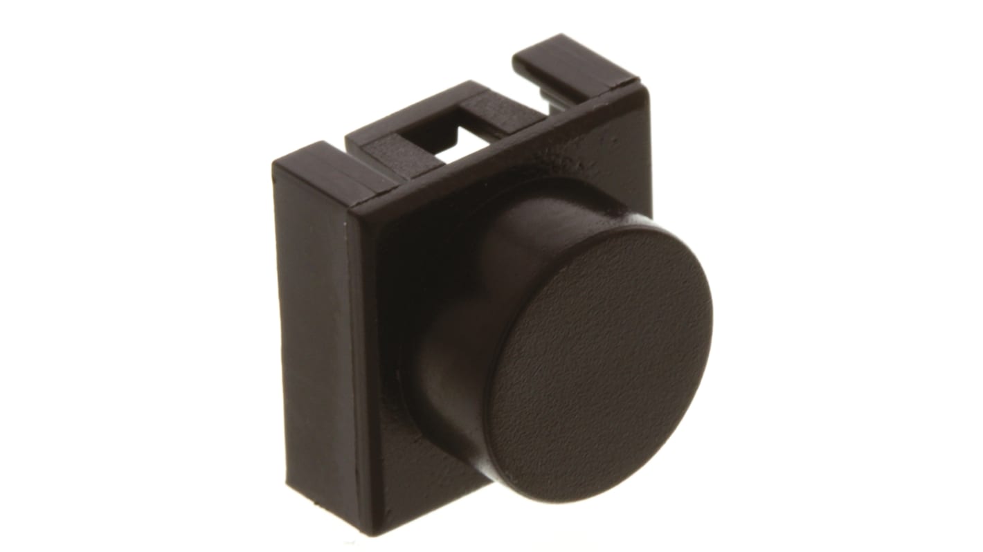 C & K Black Tactile Switch Cap for KSA Series, KSL Series, BTN K02 90