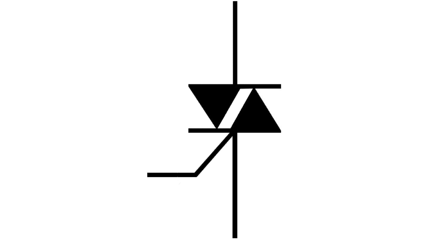 TRIAC, T405-600H, IPAK (TO-251), 3-Pines