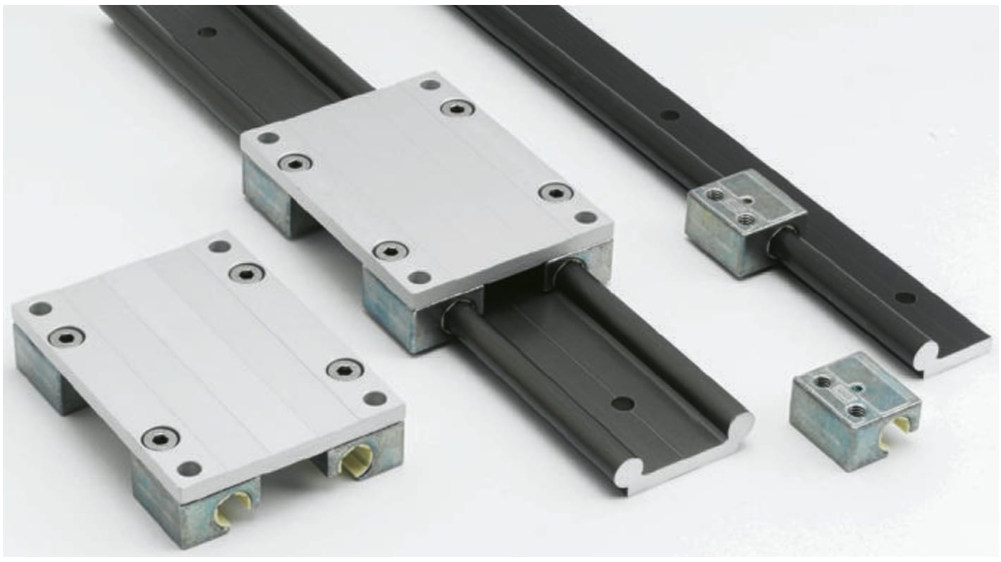 Igus W Series, WS16601000, Linear Guide Rail 54mm width 1000mm
