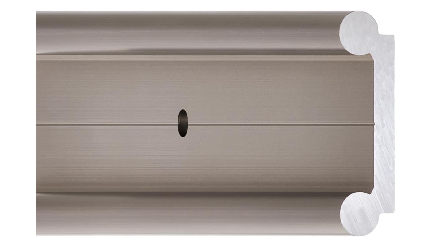 Guida lineare Igus, serie Largh., guida da 300mm x 40mm, in Alluminio anodizzato rigido, Acciaio inox