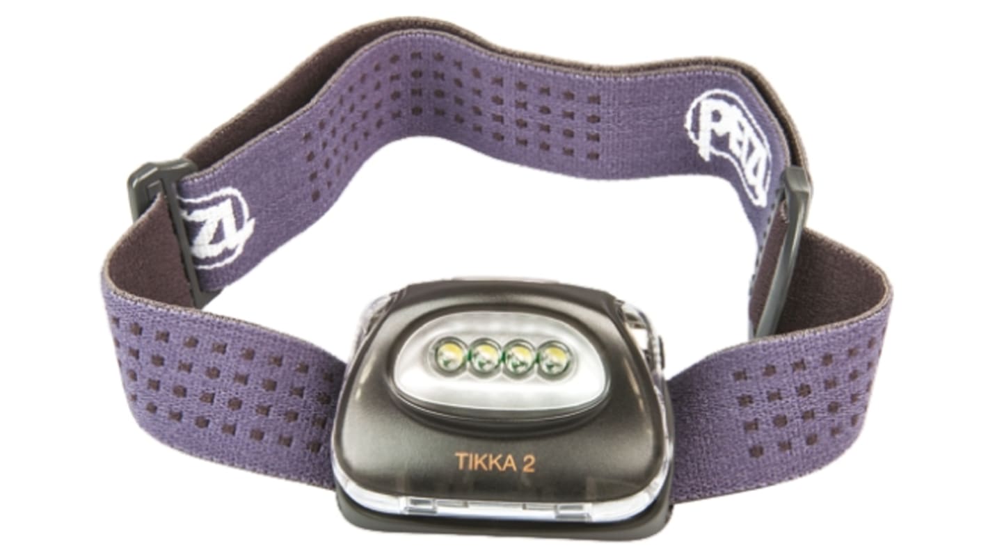 Petzl TIKKA 2 Stirnlampe LED Grau, 40 lm / 29 m