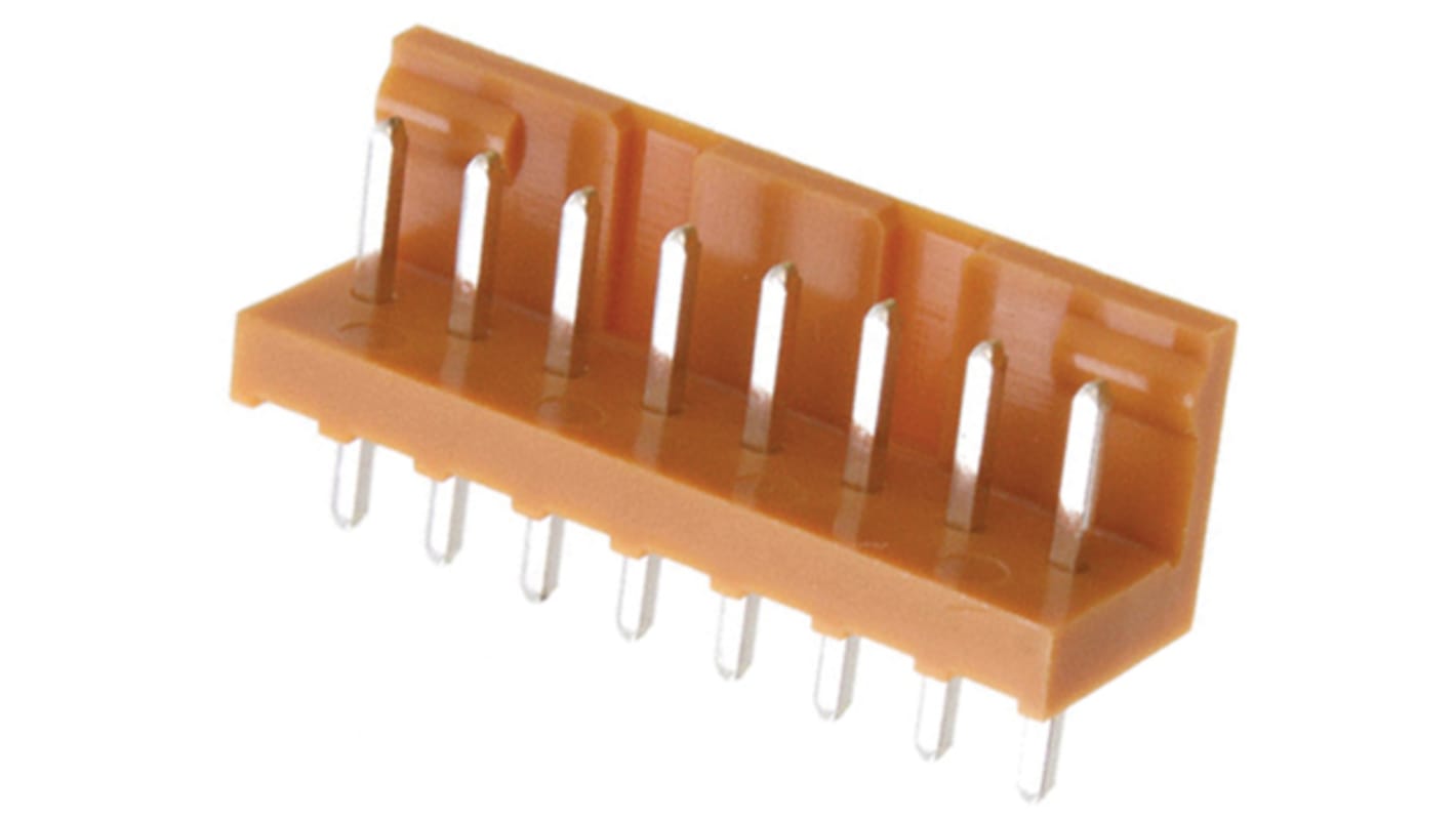 JAE IL-G Series Straight Through Hole PCB Header, 8 Contact(s), 2.5mm Pitch, 1 Row(s), Shrouded