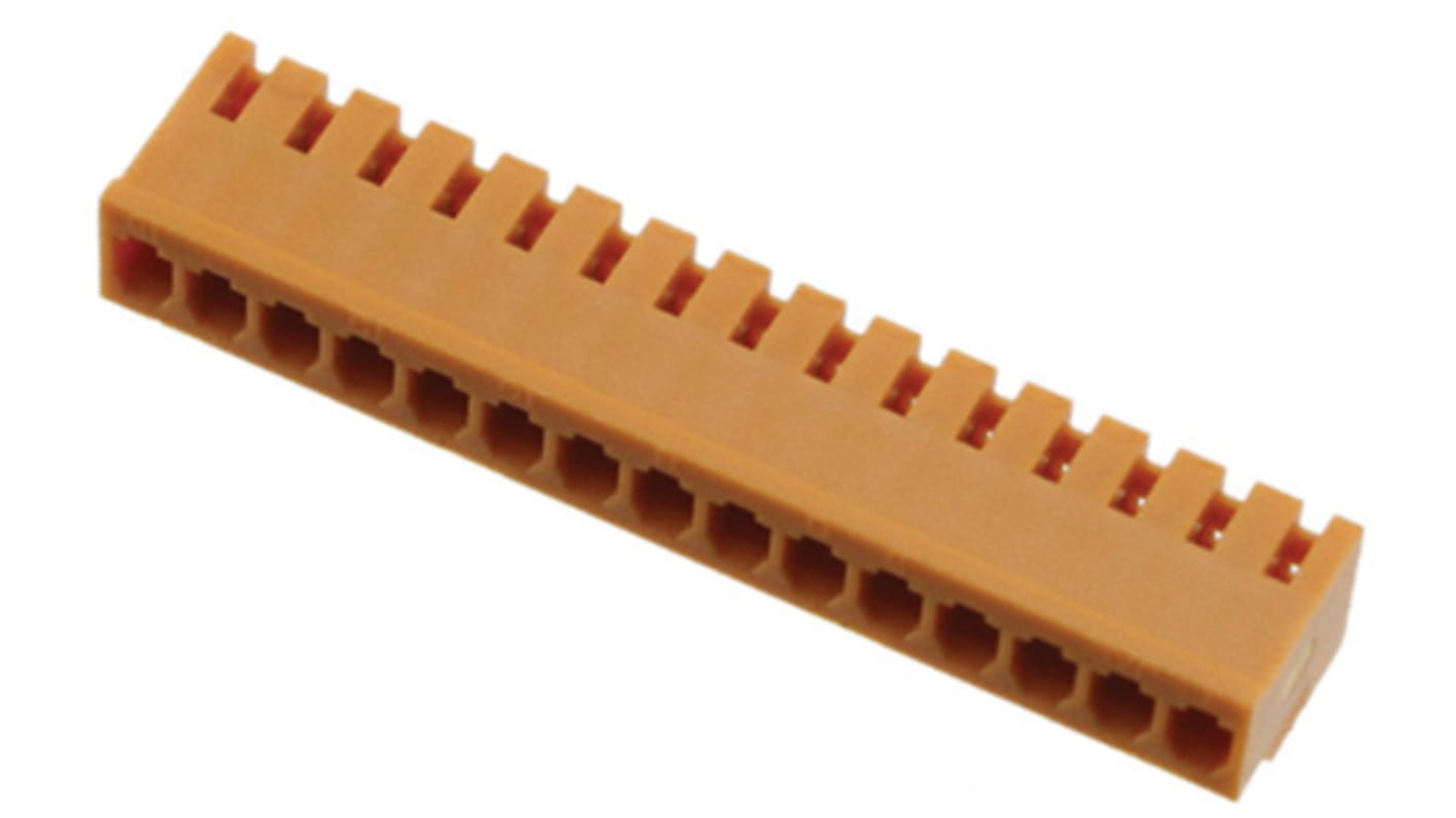 JAE IL-G Steckverbindergehäuse Buchse 2.5mm, 15-polig / 1-reihig gerade für Kabel-Platinen-Verbinder
