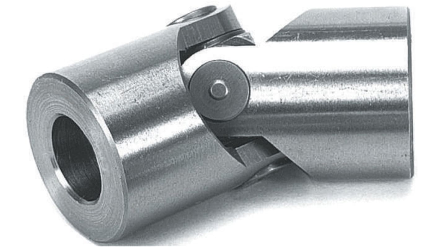 Lenze Universal Joint U5-13 161, Single, Needle Roller, Bore 10mm, 48mm Length