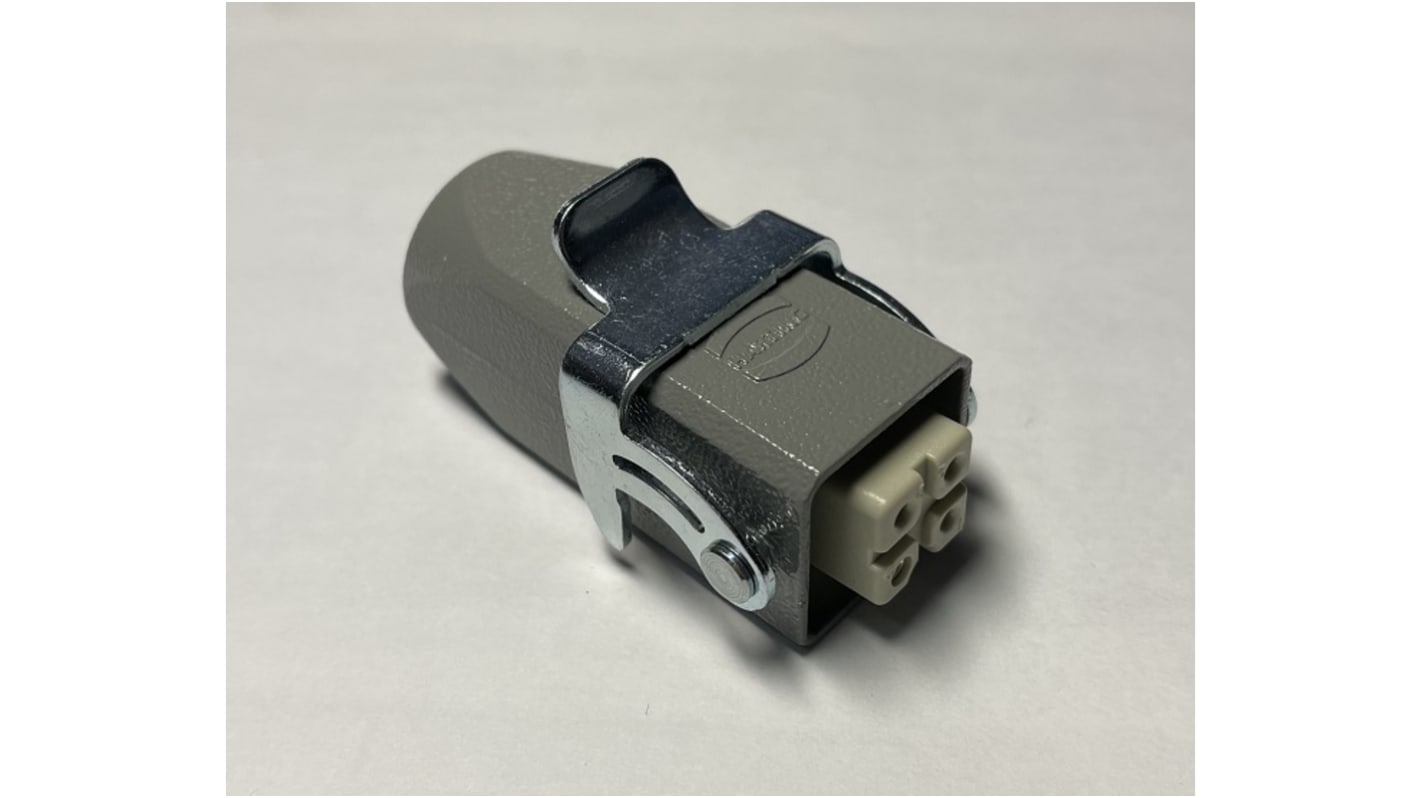 Conector de potencia HARTING Han A Hembra de 3 vías, 230 → 400 V., 10A, con rosca M20