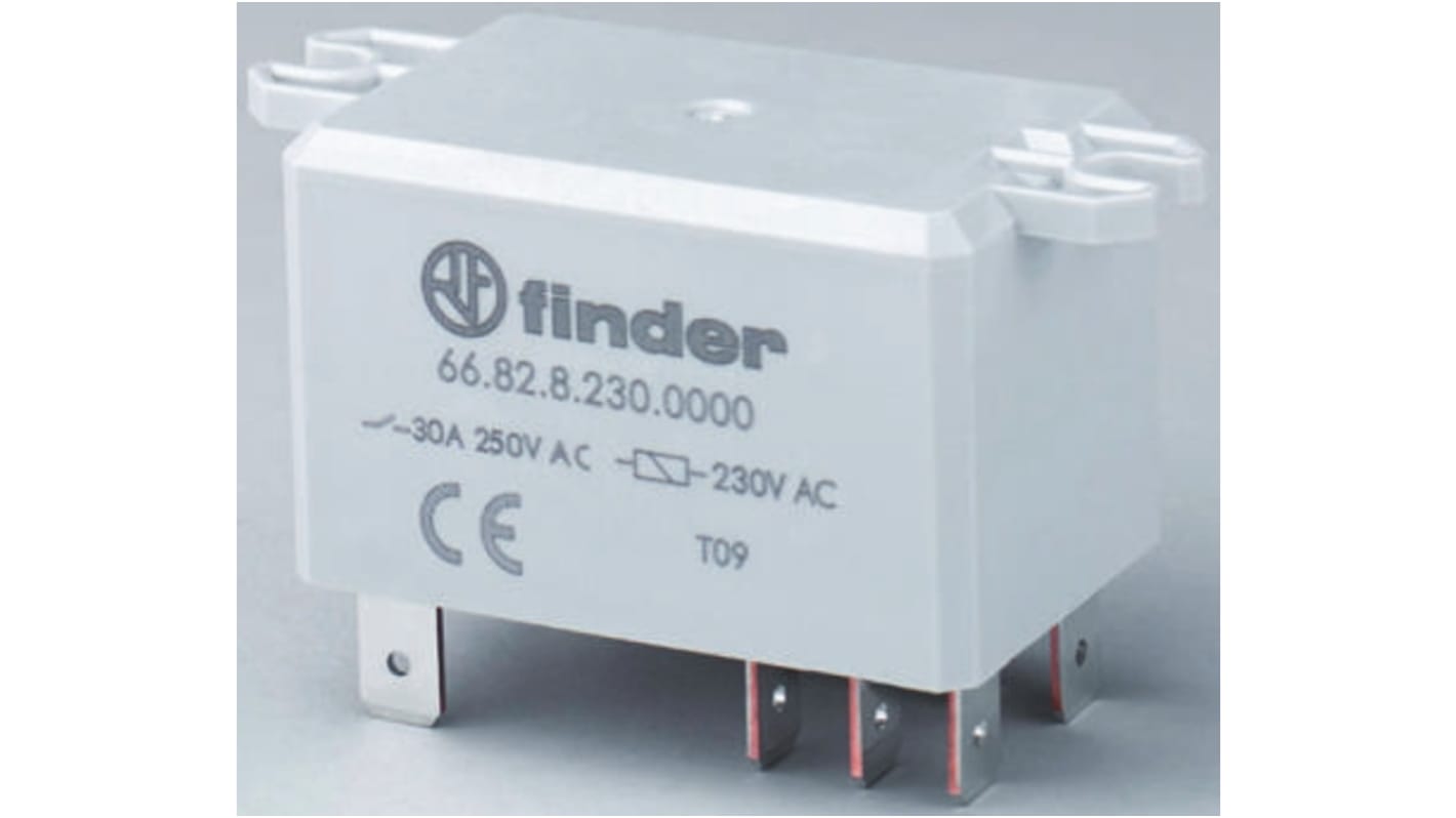 Finder リレー 110V dc DPST フランジ取り付けタイプ