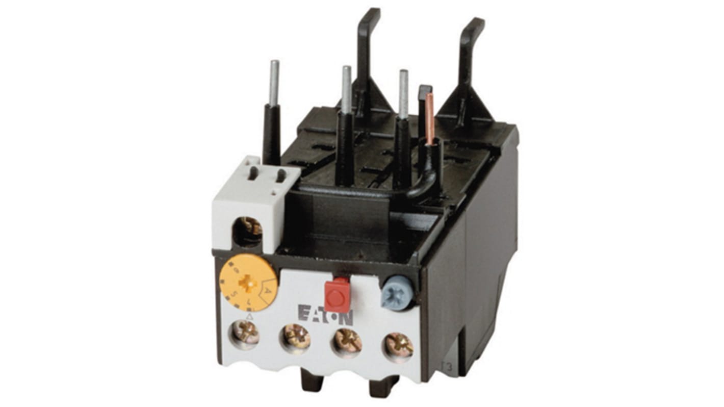 Eaton Overload Relay 1NO + 1NC, 1 → 1.6 A F.L.C, 1.6 A Contact Rating, 6 W, 500 Vac