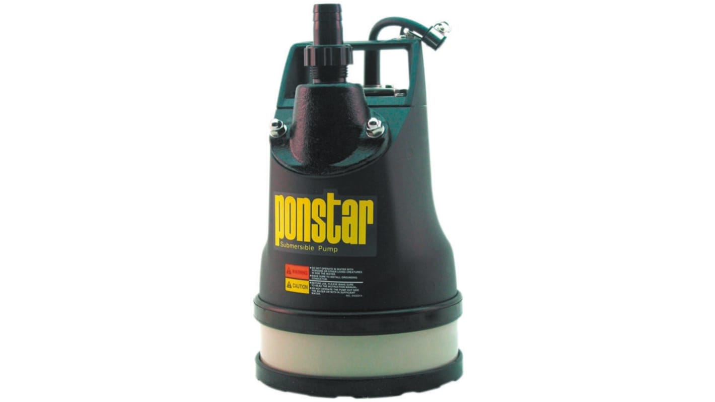 W Robinson And Sons 110 V Submersible Submersible Water Pump, 120L/min
