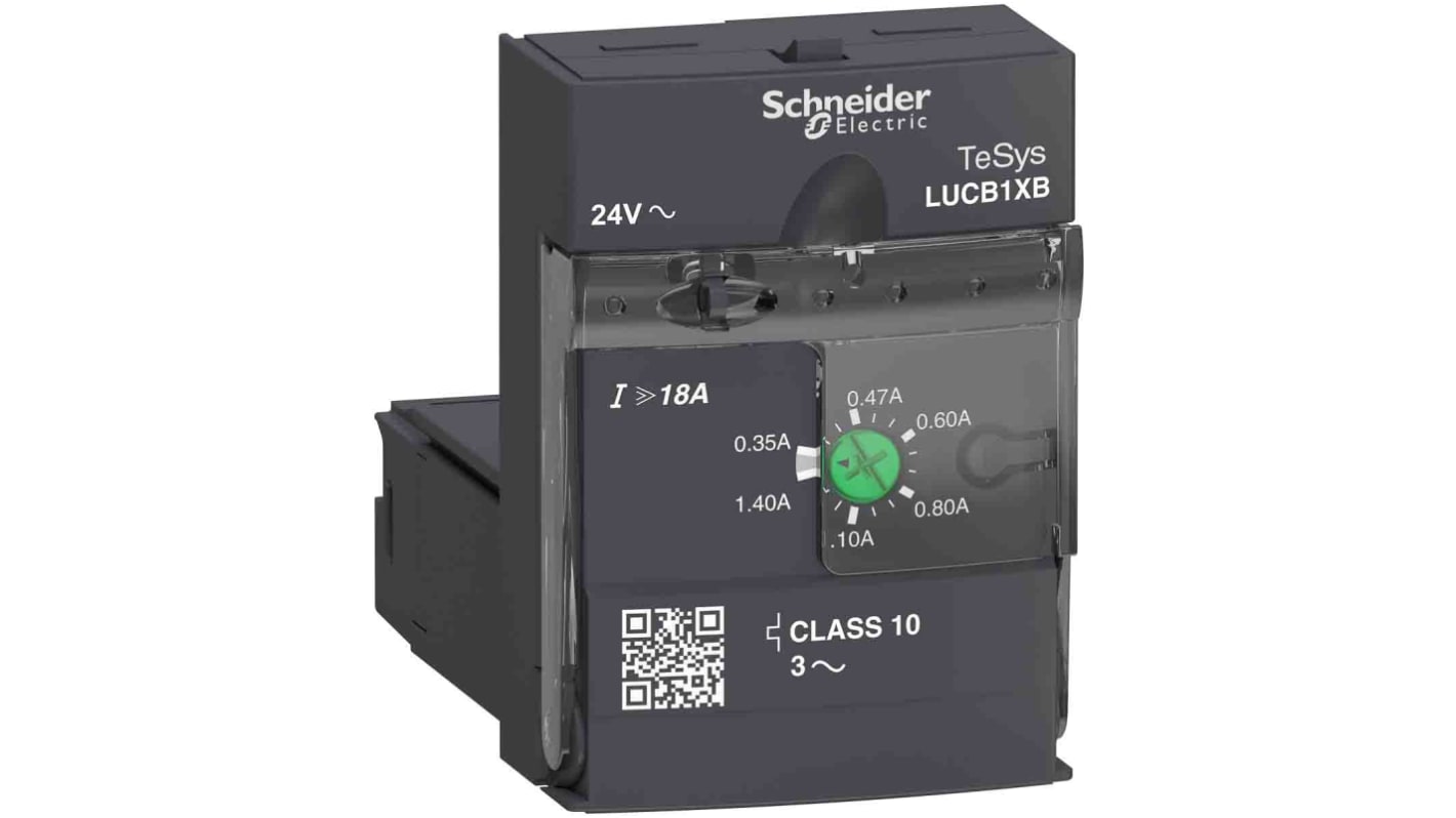 Schneider Electric Advanced Motor Starter, 0.25 kW, 0.3 → 1.4 A
