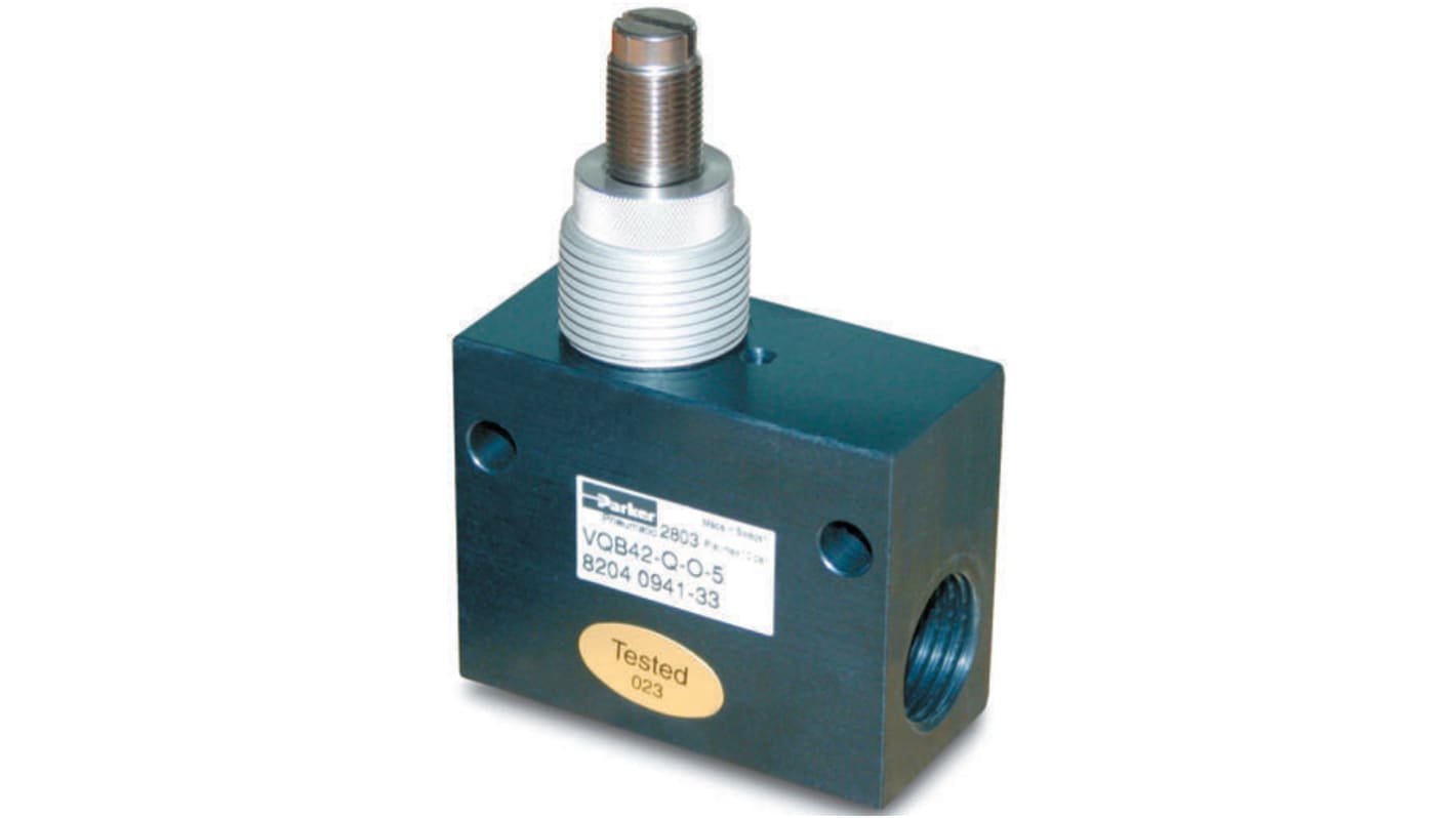 Parker VQB Series Threaded Flow Regulator