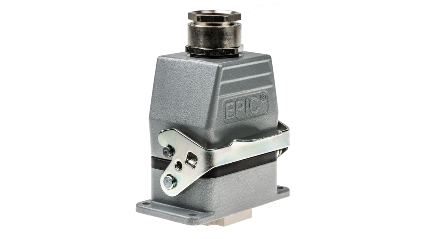 Conector de potencia Epic Contact H-Q5 Hembra, Macho de 4 vías, 1,0 kV, 40A, con rosca M25