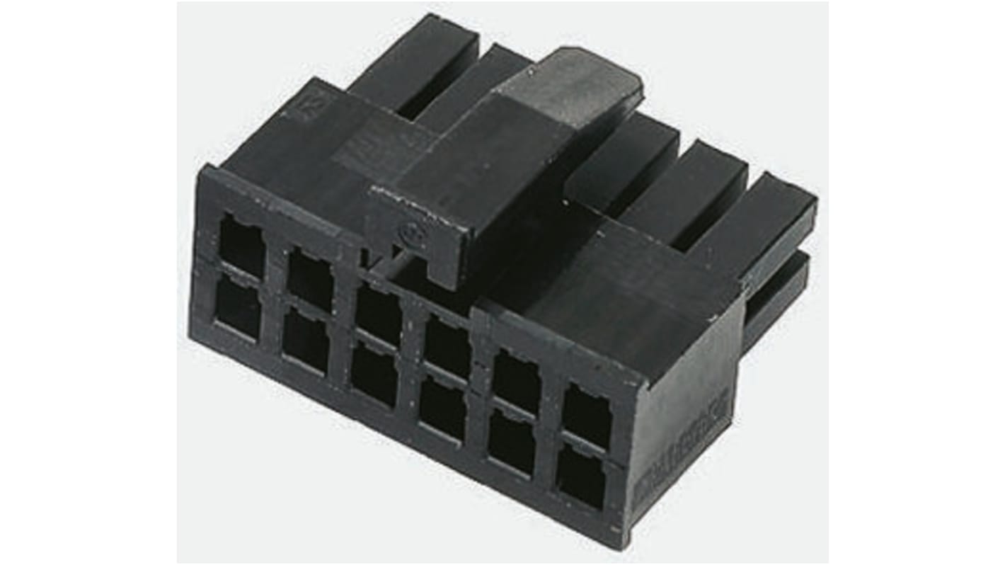 Carcasa de conector TE Connectivity 2-794617-0, Serie Micro MATE-N-LOK, paso: 3mm, 20 contactos, 2 filas, Recto, Hembra