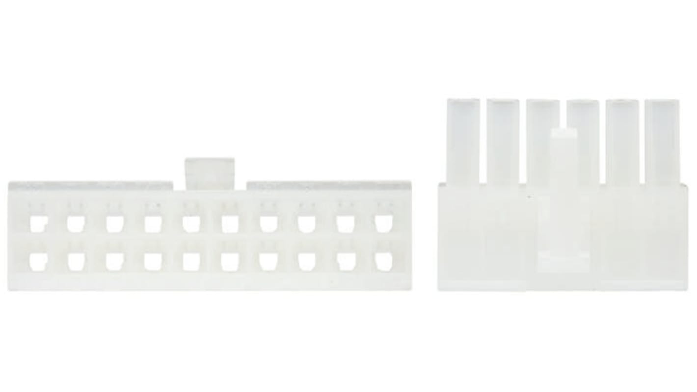 TE Connectivity VAL-U-LOK Steckverbindergehäuse Buchse 4.2mm, 12-polig / 2-reihig Gerade, Kabelmontage für